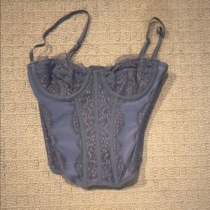 Light purple urban outfitters corset